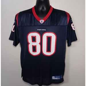 Vintage Houston Texans Andre Johnson Youth XL 18-20 NFL Football Jersey Reebok